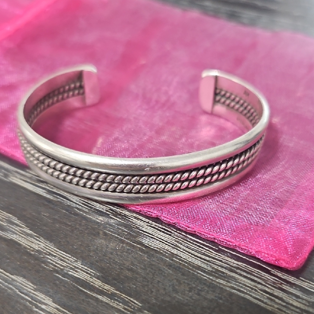 Anne Hellman Silver Cuff Bracelet